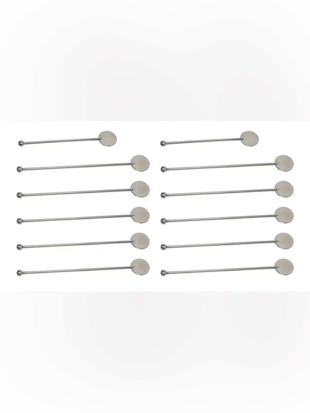 Lutong 14 Piece Cocktail Stirring, Stainless Steel stirrers, new in box!